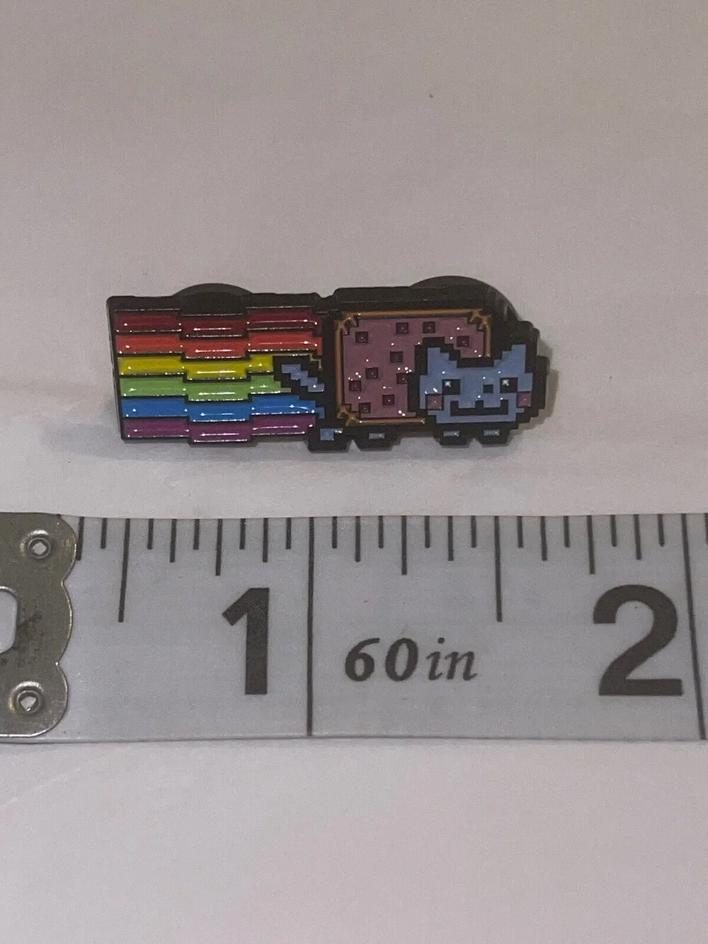 Rainbow Cat Pin Brooch